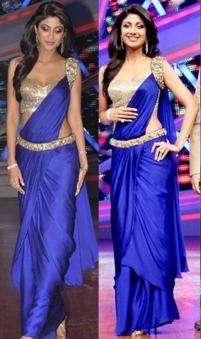 Up Your Saree Style - 15 Indo Western Saree and Blouse Ideas • Keep Me  Stylish | Saree styles, Saree, Indo western saree