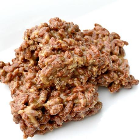 Marshmallow Free Chocolate Rice Crispy Treats (gluten free, soy free)