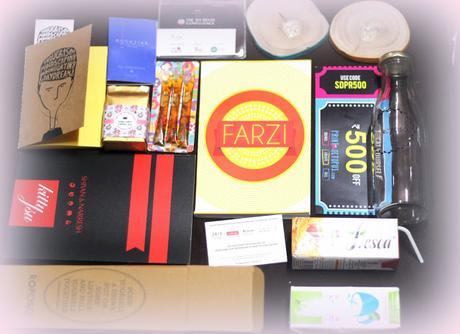 Goodie bag we received at the #ConfluenceAtLalit. New brands introduced at So Delhi Confluence