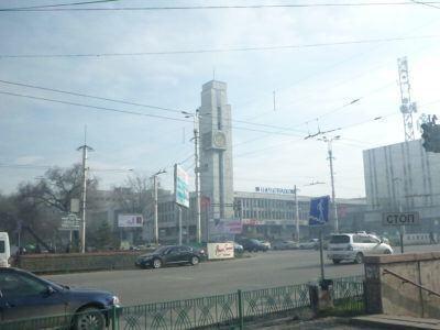 Backpacking in Kyrgyzstan: My Top 20 Sights in Bishkek The Clock Tower in Bishkek, Kyrgyzstan