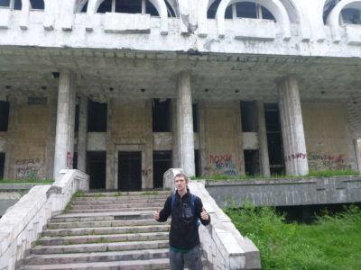 Backpacking in Kyrgyzstan: My Top 20 Sights in Bishkek Abandoned casino in Bishkek