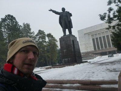 Backpacking in Kyrgyzstan: My Top 20 Sights in Bishkek Lenin Statue, Bishkek, Kyrgyzstan