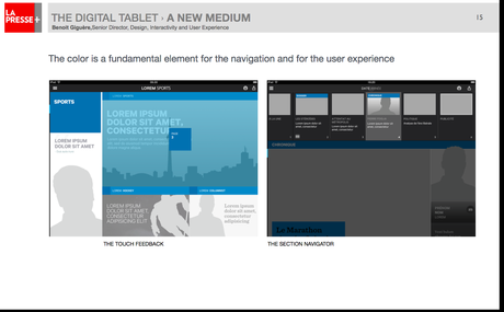 La Presse+: A Success story, part 4-the design details