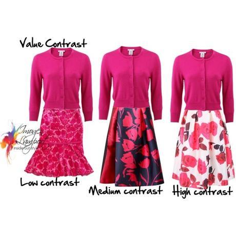 How to Wear Medium Value Colours When You are High Contrast