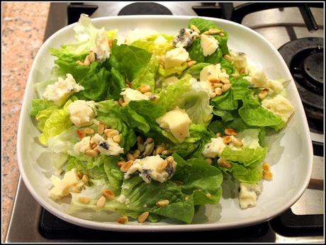 Salade aux lardons