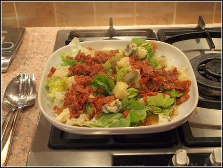 Salade aux lardons