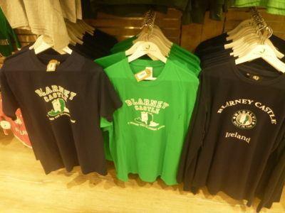 Kissing the Blarney Stone in County Cork, Republic of Ireland Souvenirs at Blarney Castle and Gardens