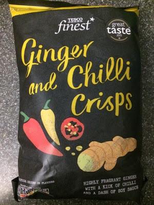 Today's Review: Tesco Finest Ginger And Chilli Crisps