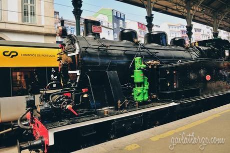 Douro Valley historic train @ São Bento, Porto