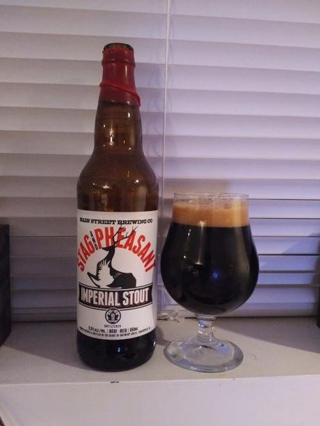 Stag and Pheasant Imperial Stout – Main Street Brewing