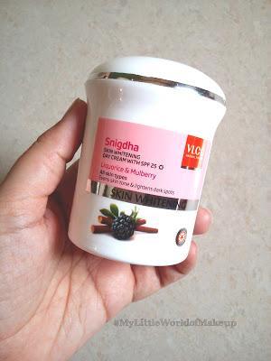 VLCC Snigdha Skin Whitening Day Cream with SPF 25 Review!