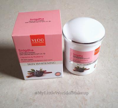 VLCC Snigdha Skin Whitening Day Cream with SPF 25 Review!