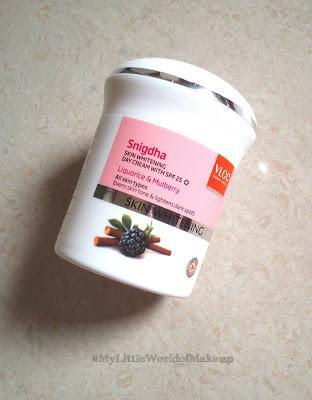 VLCC Snigdha Skin Whitening Day Cream with SPF 25 Review!