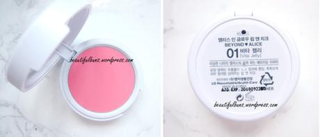 Beyond x Alice in Wonderland Lip and Cheek Blush (2)