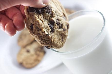 cookie in milk