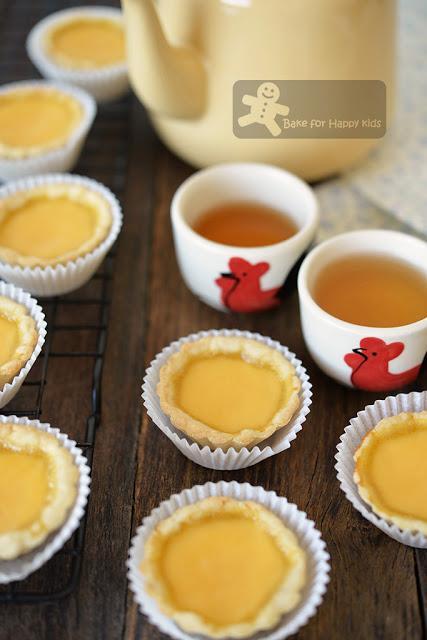 fail proof Chinese custard egg tart