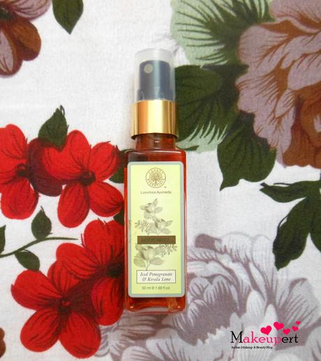 Forest Essentials Iced Pomegranate and Kerala Lime Body Mist Review
