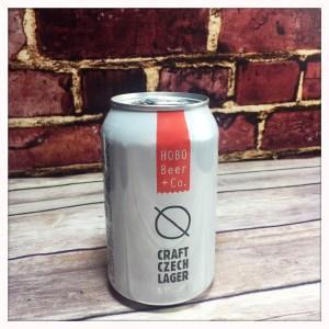 Hobo beer co - craft Czech lager