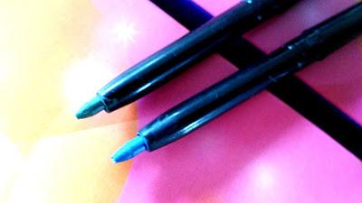 VLCC Enchanting Eyes Green & Blue Kohl Review, Swatches and Application