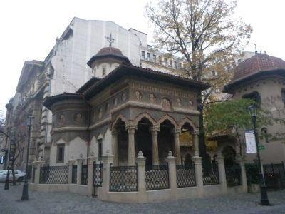 Backpacking in Romania: Top 5 Sights in Bucharest Stavropoleus Monastery