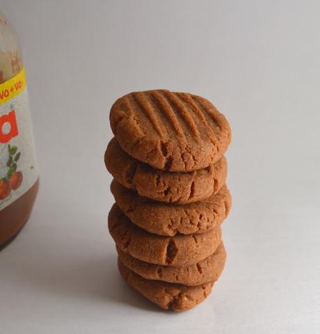 Nutella Cookies | Eggless Cookies