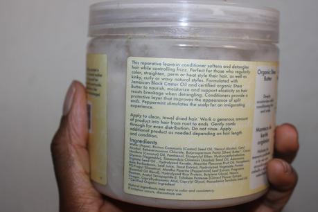 Product Review || Shea Moisture Jamaican Black Castor Oil Strengthen, Grow & Restore Leave-In Conditioner