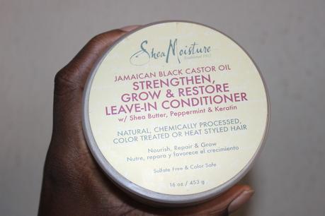 Product Review || Shea Moisture Jamaican Black Castor Oil Strengthen, Grow & Restore Leave-In Conditioner