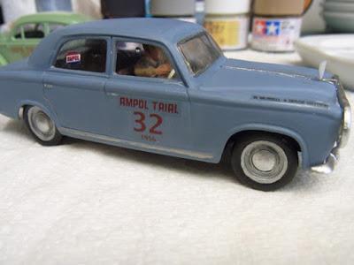 1956 Ampol Trial diorama - update 3