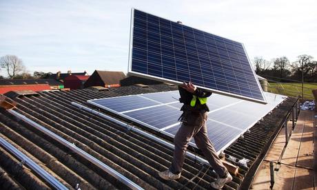 More than half of jobs in UK solar industry lost in wake of subsidy cuts | Environment | The Guardian