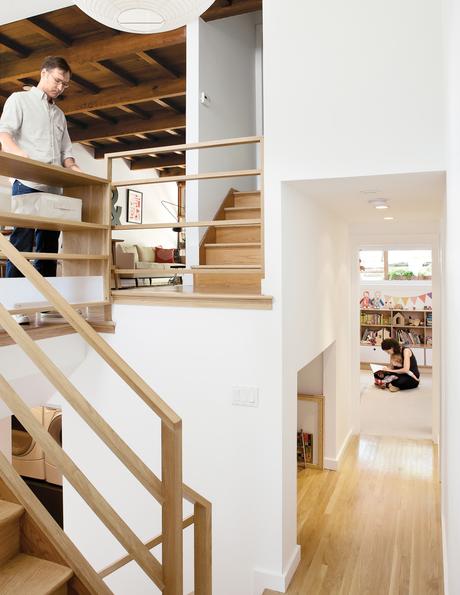 multi rooms with exposed wooden rafters