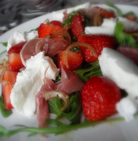 Strawberry and Mozzarella Salad