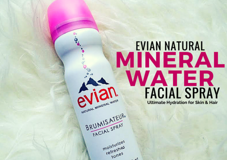 mineral water facial spray