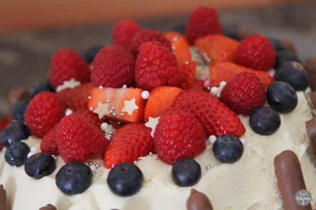 Eggless Choc Chip Fruity Bundt Cake
