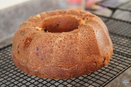 Eggless Choc Chip Fruity Bundt Cake