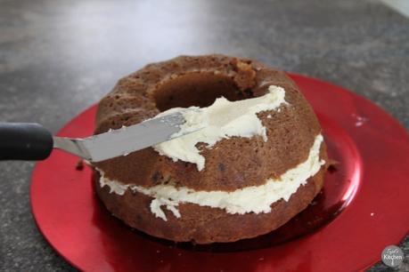 Eggless Choc Chip Fruity Bundt Cake