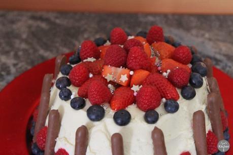 Eggless Choc Chip Fruity Bundt Cake