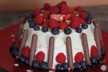 Eggless Choc Chip Fruity Bundt Cake