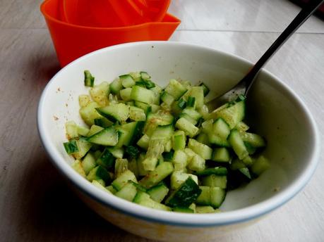 Cucumber dressing