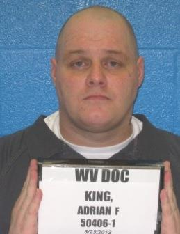 Adrian King/Photo from West Virginia Dept. of Corrections