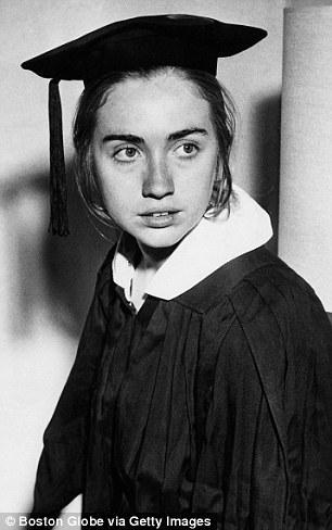 College-age Hillary Clinton 