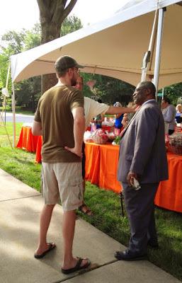 Mayor James on a Saturday Morning, for a Good Cause