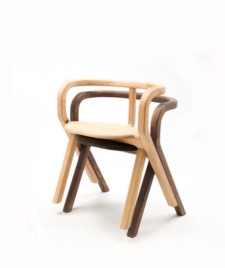A chair by Benwu Studio.