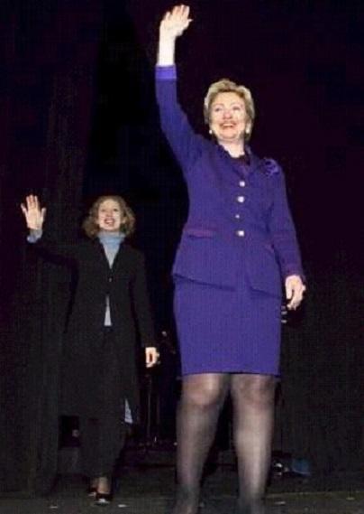 why Hillary wears pantsuits