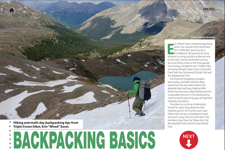 Backpacking Basics Article