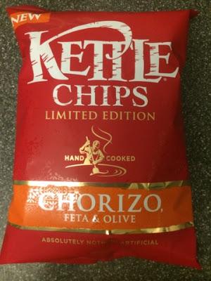 Today's Review: Kettle Chips Chorizo, Feta & Olive