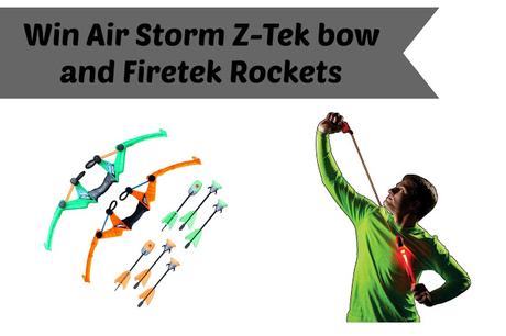 Win Air Storm Z-Tek bow and Firetek Rockets