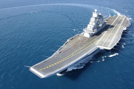 leakage aboard Navy aircraft carrier INS Vikramaditya
