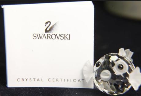 Pufferfish Swarovski Crystal