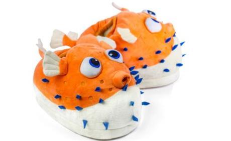 Pufferfish Slippers