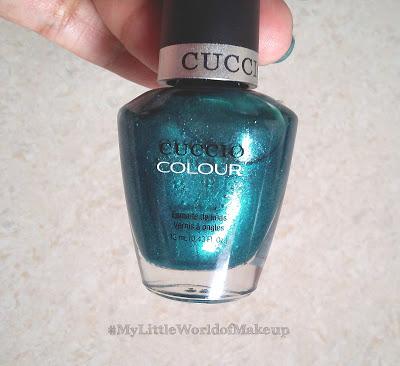 Cuccio Colour Nail Paint in Fountains Of Versailles Review & NOTD!